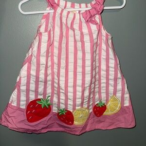 Gymboree Toddler Striped Fruit Dress